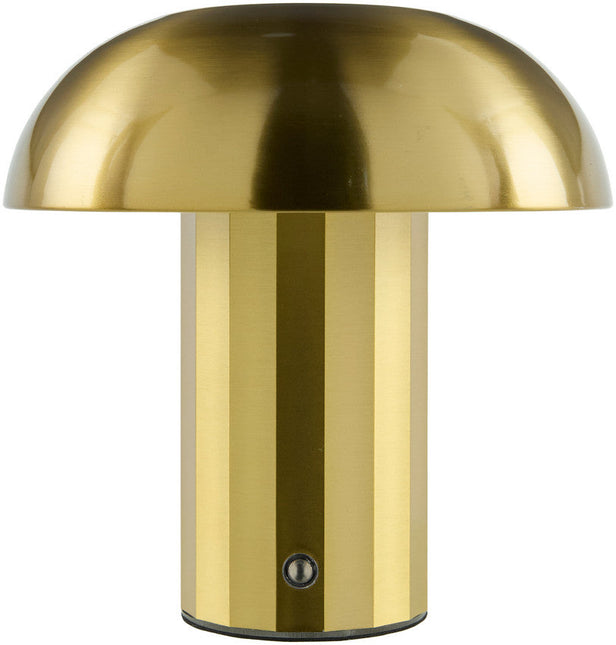 Saturnino Traditional Metallic - Brass Table Lamp Home Decor > Lighting > Lamp > Table Lamps TriadCommerceInc 8"H x 7"W x 7"D