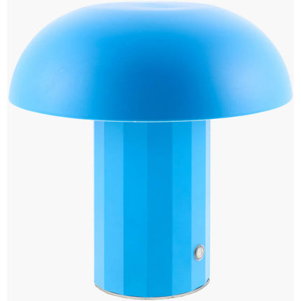 Saturnino Traditional Blue Table Lamp Home Decor > Lighting > Lamp > Table Lamps TriadCommerceInc 8"H x 7"W x 7"D
