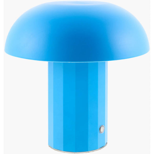Saturnino Traditional Blue Table Lamp Home Decor > Lighting > Lamp > Table Lamps TriadCommerceInc 8"H x 7"W x 7"D