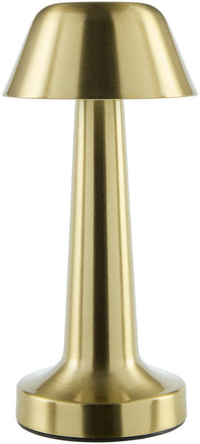 Tasheika Traditional Metallic - Brass Table Lamp Home Decor > Lighting > Lamp > Table Lamps TriadCommerceInc 9"H x 4"W x 4"D