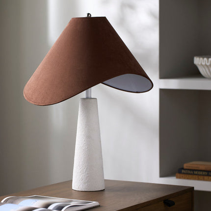 Brannon Traditional Tan/White Table Lamp Home Decor > Lighting > Lamp > Table Lamps TriadCommerceInc