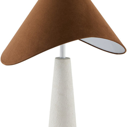 Brannon Traditional Tan/White Table Lamp Home Decor > Lighting > Lamp > Table Lamps TriadCommerceInc 30"H x 18"W x 24"D