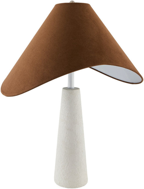 Brannon Traditional Tan/White Table Lamp Home Decor > Lighting > Lamp > Table Lamps TriadCommerceInc 30"H x 18"W x 24"D
