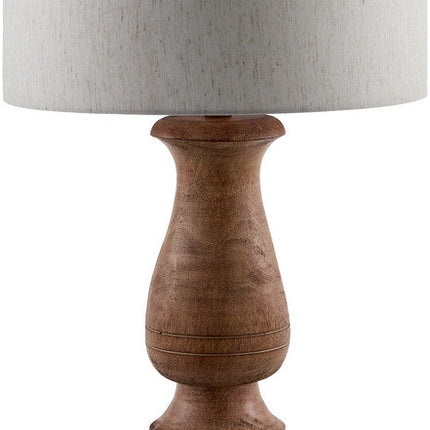 Tye Traditional Dark Brown Table Lamp Home Decor > Lighting > Lamp > Table Lamps TriadCommerceInc 33"H x 17"W x 17"D