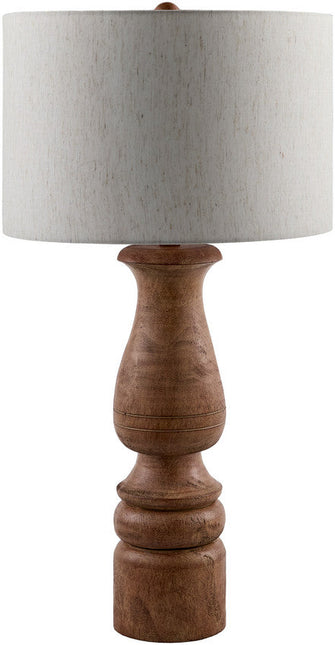 Tye Traditional Dark Brown Table Lamp Home Decor > Lighting > Lamp > Table Lamps TriadCommerceInc 33"H x 17"W x 17"D