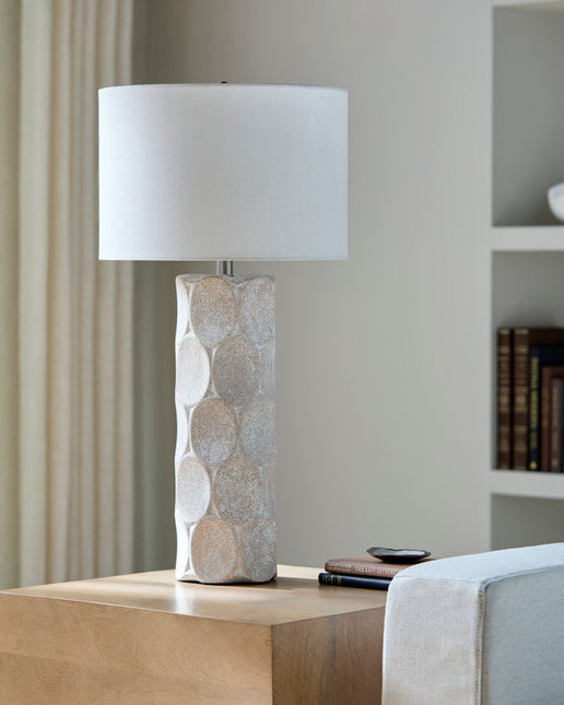 Noris Traditional Gray Table Lamp Home Decor > Lighting > Lamp > Table Lamps TriadCommerceInc