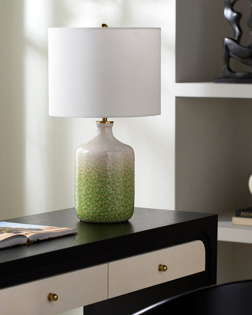 Dameion Global Green Table Lamp Home Decor > Lighting > Lamp > Table Lamps TriadCommerceInc