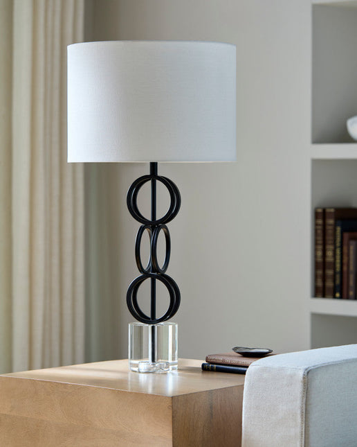 Koplik Modern White Table Lamp Lighting TriadCommerceInc