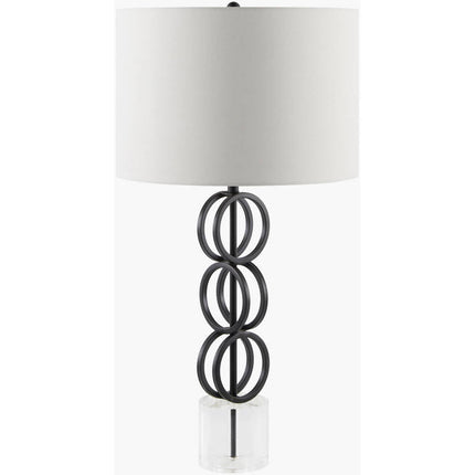 Koplik Modern White Table Lamp Lighting TriadCommerceInc 31"H x 16"W x 16"D