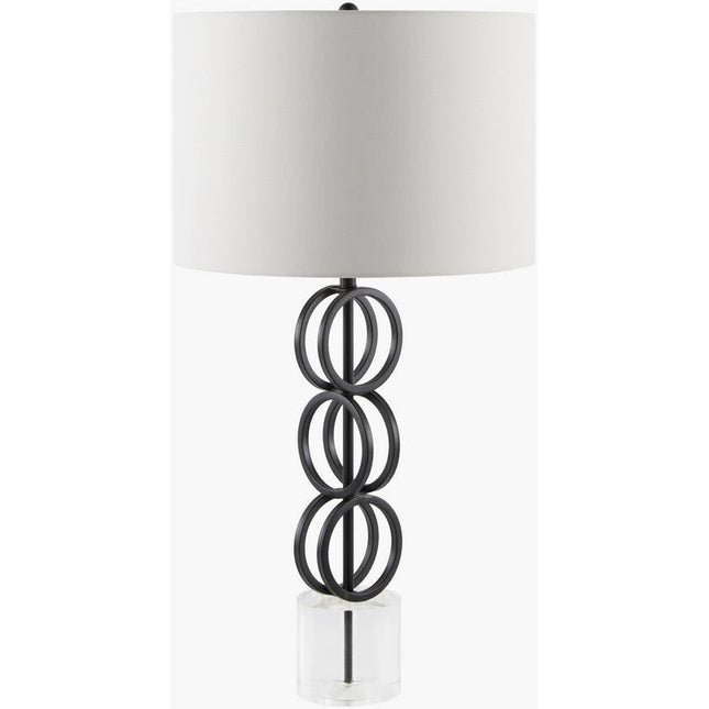 Koplik Modern White Table Lamp Lighting TriadCommerceInc 31"H x 16"W x 16"D