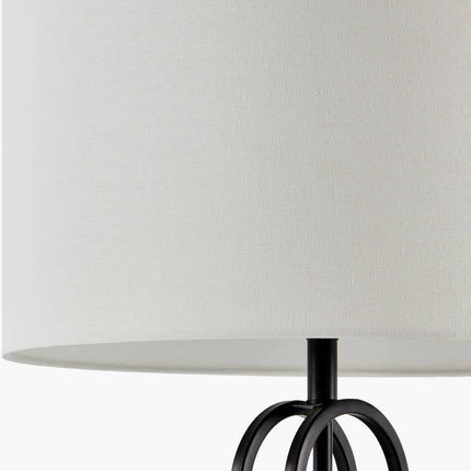 Koplik Modern Gray Table Lamp Lighting TriadCommerceInc