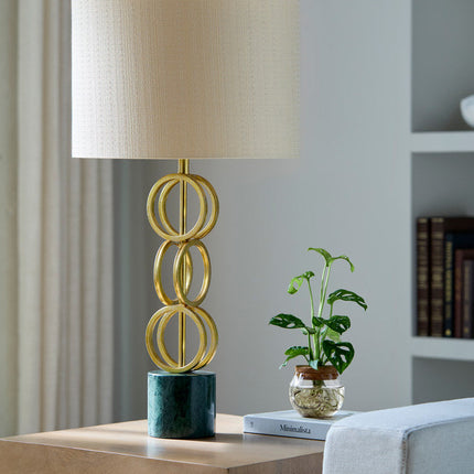 Koplik Modern Gray Table Lamp Lighting TriadCommerceInc