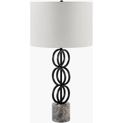Koplik Modern Gray Table Lamp Lighting TriadCommerceInc 31"H x 16"W x 16"D