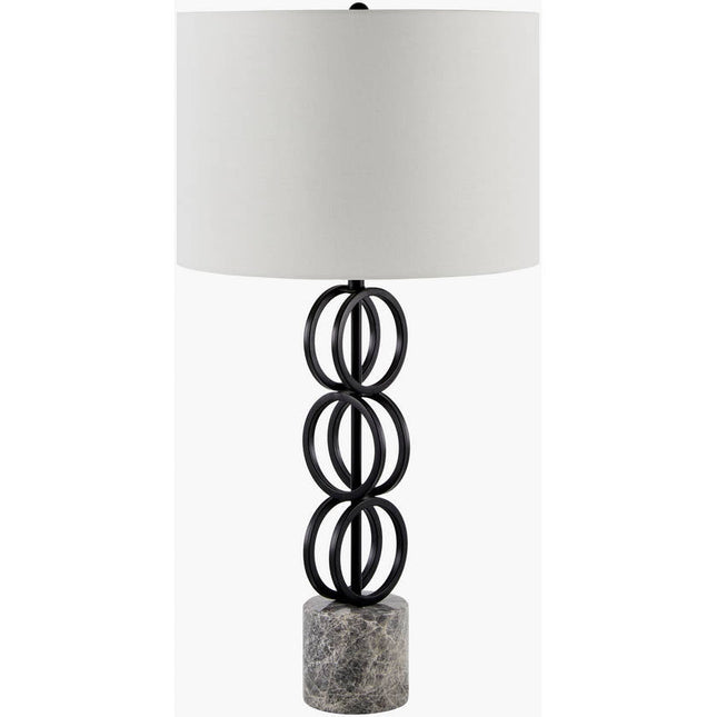 Koplik Modern Gray Table Lamp Lighting TriadCommerceInc 31"H x 16"W x 16"D