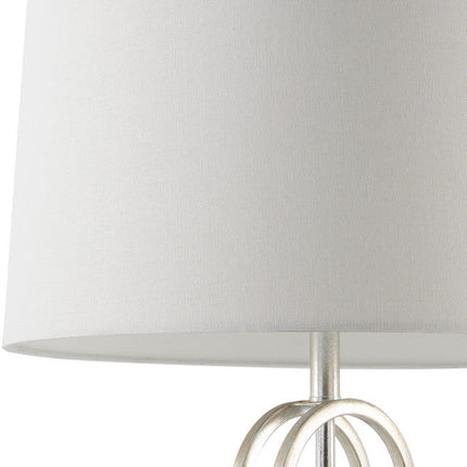 Koplik Modern Silver Gray Table Lamp Lighting TriadCommerceInc