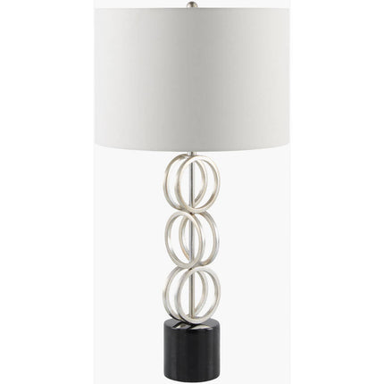 Koplik Modern Silver Gray Table Lamp Lighting TriadCommerceInc 31"H x 16"W x 16"D
