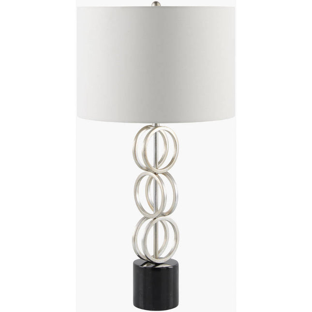 Koplik Modern Silver Gray Table Lamp Lighting TriadCommerceInc 31"H x 16"W x 16"D