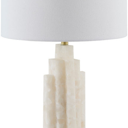 Yonas Traditional Cream Table Lamp Home Decor > Lighting > Lamp > Table Lamps TriadCommerceInc 28"H x 15"W x 15"D
