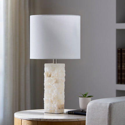Amna Traditional Cream Table Lamp Home Decor > Lighting > Lamp > Table Lamps TriadCommerceInc