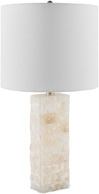 Amna Traditional Cream Table Lamp Home Decor > Lighting > Lamp > Table Lamps TriadCommerceInc 24"H x 12"W x 12"D