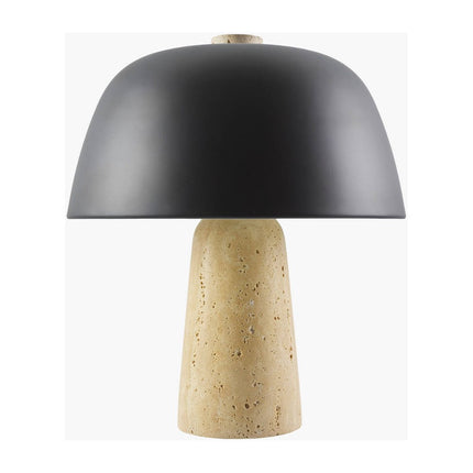 Lekeisha Modern Black/Beige Table Lamp Home Decor > Lighting > Lamp > Table Lamps TriadCommerceInc 13"H x 11"W x 11"D