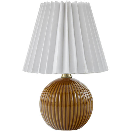 Trudie Modern Dark Brown Table Lamp Home Decor > Lighting > Lamp > Table Lamps TriadCommerceInc 12"H x 8"W x 8"D