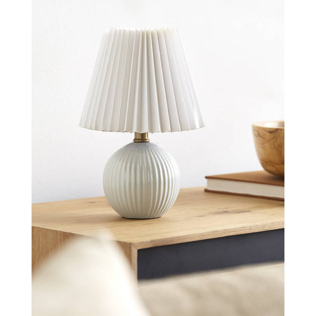 Trudie Modern Aqua Table Lamp Home Decor > Lighting > Lamp > Table Lamps TriadCommerceInc