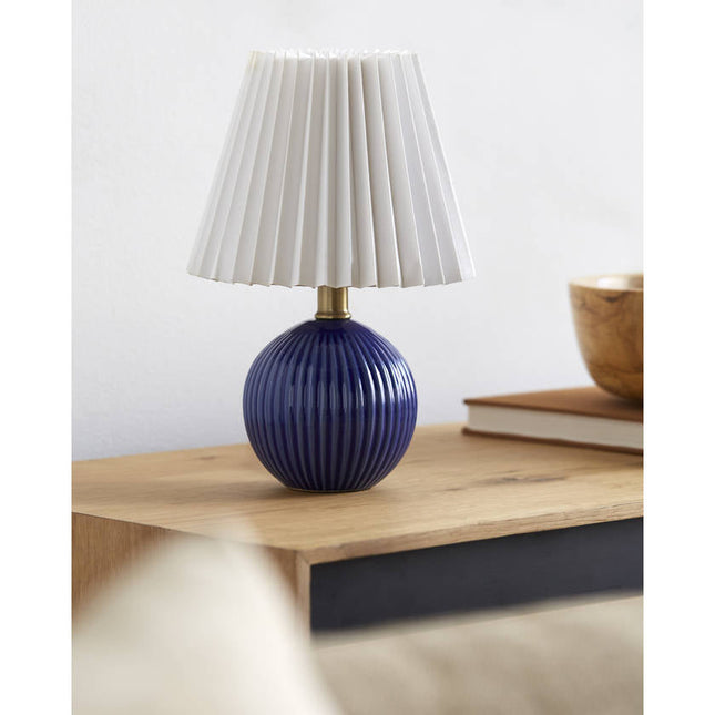 Trudie Modern Blue Table Lamp Home Decor > Lighting > Lamp > Table Lamps TriadCommerceInc