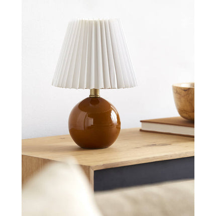 Travarus Modern Dark Brown Table Lamp Home Decor > Lighting > Lamp > Table Lamps TriadCommerceInc