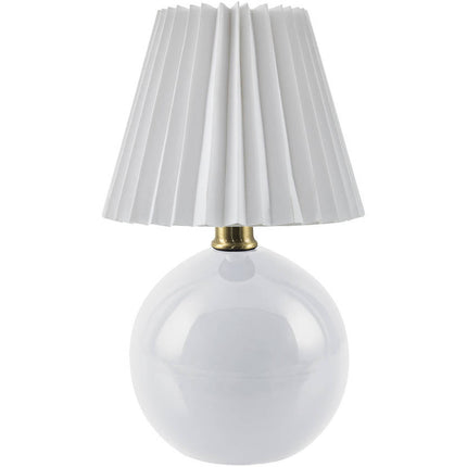 Travarus Modern Aqua Table Lamp Lighting TriadCommerceInc 12"H x 8"W x 8"D