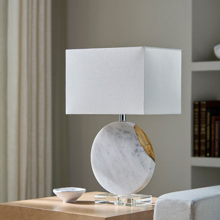 Branton Global White Table Lamp Lighting TriadCommerceInc