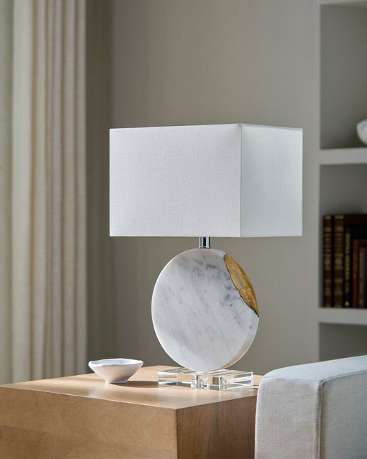 Branton Global White Table Lamp Lighting TriadCommerceInc