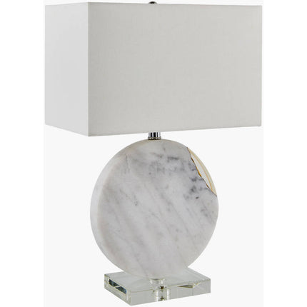 Branton Global White Table Lamp Lighting TriadCommerceInc 23"H x 15"W x 11"D