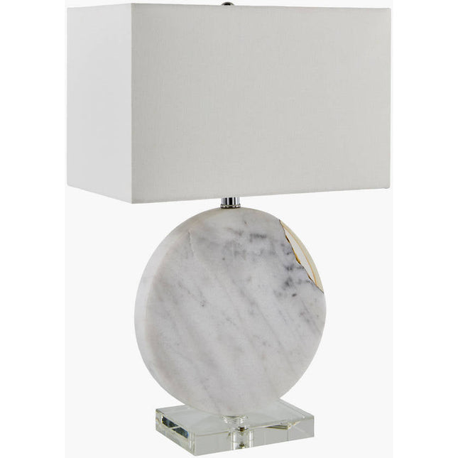 Branton Global White Table Lamp Lighting TriadCommerceInc 23"H x 15"W x 11"D