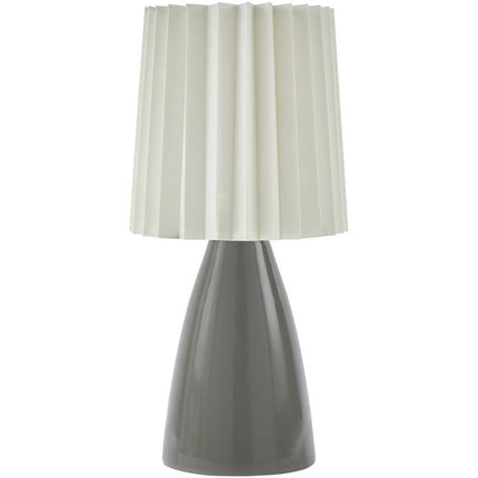 Donte Modern Gray Table Lamp Home Decor > Lighting > Lamp > Table Lamps TriadCommerceInc 13"H x 6"W x 6"D