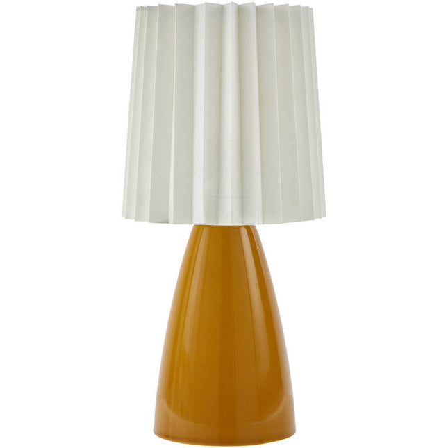 Donte Modern Orange Table Lamp Home Decor > Lighting > Lamp > Table Lamps TriadCommerceInc 13"H x 6"W x 6"D