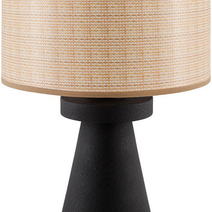 Lue Global Brown/Black Table Lamp Home Decor > Lighting > Lamp > Table Lamps TriadCommerceInc 24"H x 14"W x 14"D