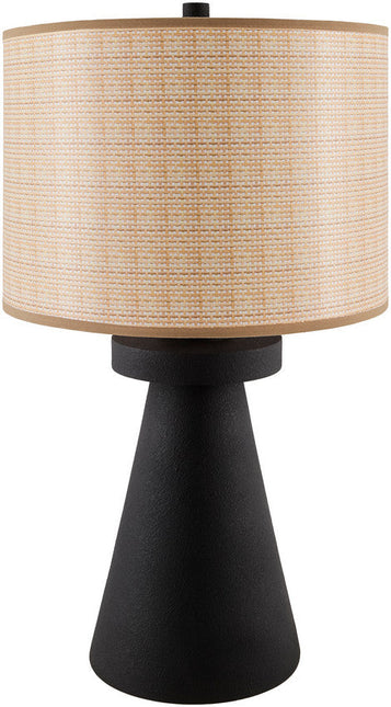 Lue Global Brown/Black Table Lamp Home Decor > Lighting > Lamp > Table Lamps TriadCommerceInc 24"H x 14"W x 14"D