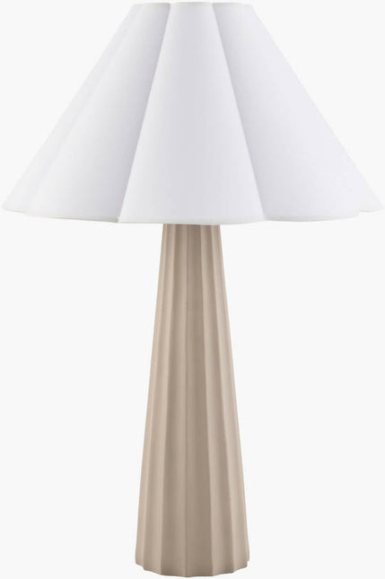 Kym Traditional Gray/White Table Lamp Lighting TriadCommerceInc 29"H x 21"W x 21"D