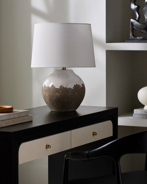 Indria Global Brown Table Lamp Home Decor > Lighting > Lamp > Table Lamps TriadCommerceInc