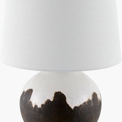 Indria Global Brown Table Lamp Home Decor > Lighting > Lamp > Table Lamps TriadCommerceInc 26"H x 15"W x 15"D