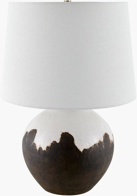 Indria Global Brown Table Lamp Home Decor > Lighting > Lamp > Table Lamps TriadCommerceInc 26"H x 15"W x 15"D