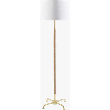 Keone Modern Gold Floor Lamp Home Decor > Lighting > Lamp > Floor Lamps TriadCommerceInc 63"H x 14"W x 14"D