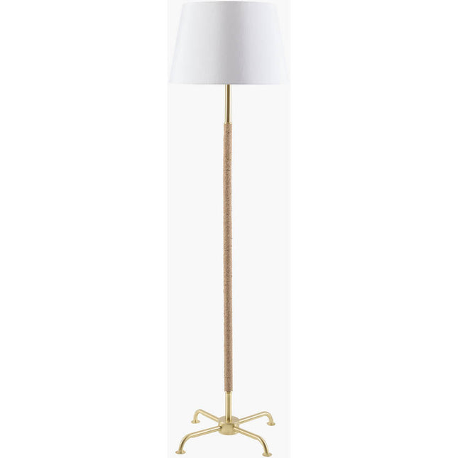 Keone Modern Gold Floor Lamp Home Decor > Lighting > Lamp > Floor Lamps TriadCommerceInc 63"H x 14"W x 14"D