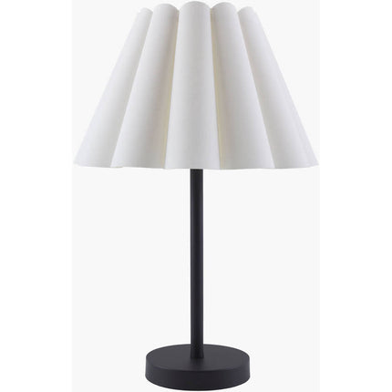 Rocio Modern White/Black Table Lamp Home Decor > Lighting > Lamp > Table Lamps TriadCommerceInc 18"H x 12"W x 12"D