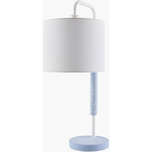 Delila Modern Blue Table Lamp Home Decor > Lighting > Lamp > Table Lamps TriadCommerceInc 25"H x 10"W x 10"D