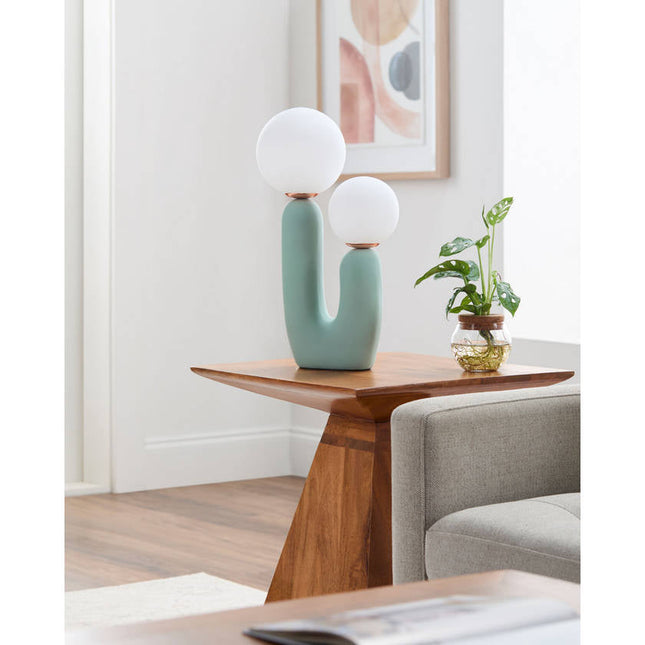 Bartley Cottage Green Table Lamp Home Decor > Lighting > Lamp > Table Lamps TriadCommerceInc