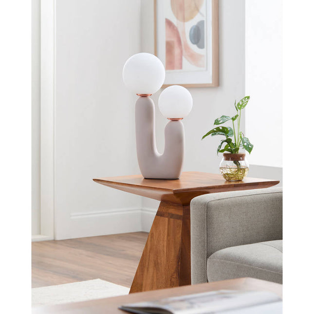 Bartley Cottage Cream Table Lamp Lighting TriadCommerceInc