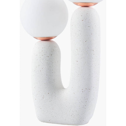 Bartley Cottage White Table Lamp Lighting TriadCommerceInc