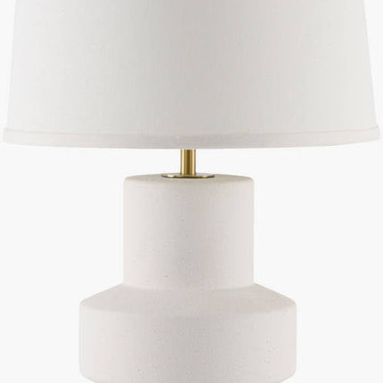 Myriah Traditional White Table Lamp Home Decor > Lighting > Lamp > Table Lamps TriadCommerceInc 23"H x 14"W x 14"D